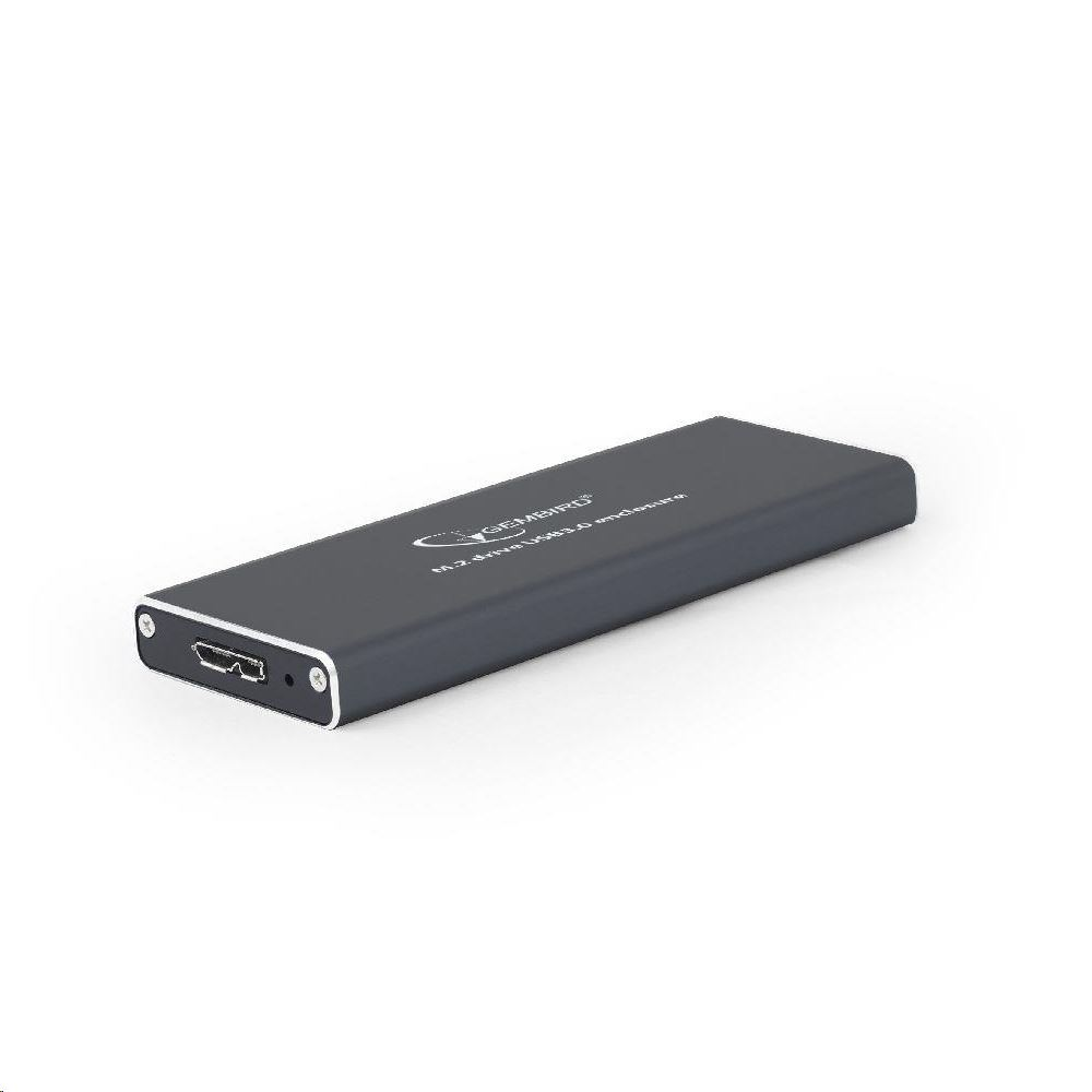 Gembird külső M.2 (NGFF) SSD ház USB 3.0 fekete (EE2280-U3C-01) (EE2280-U3C-01)