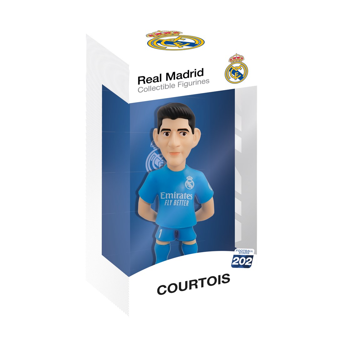 Minix Real Madrid - Courtois Thibaut gyűjthető focista figura 12cm (18369)