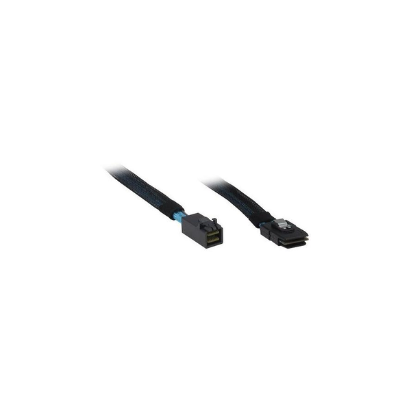 Inter-Tech 0.75m SFF 8643/SFF 8087 0,75 M Fekete, Kék