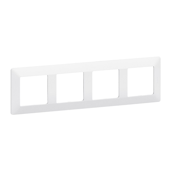 Legrand 754004 Placca copripresa e copri interruttori Bianco