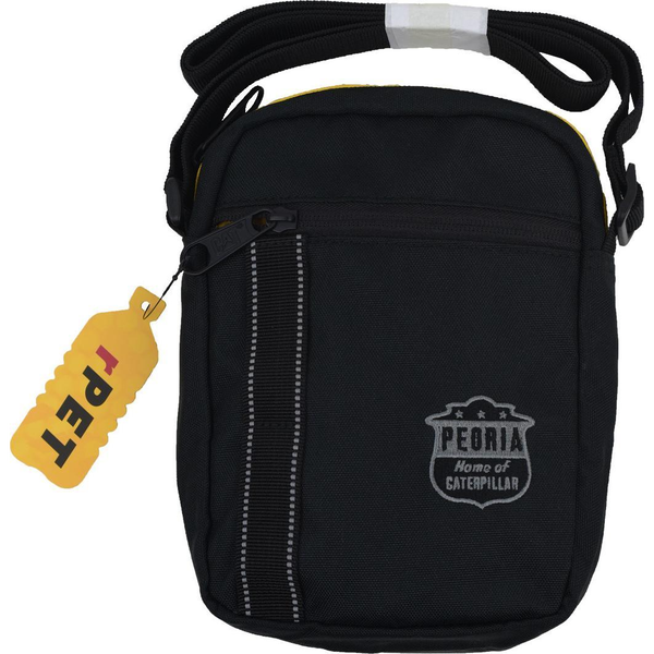 Caterpillar Peoria City Bag fekete válltáska / oldaltáska
