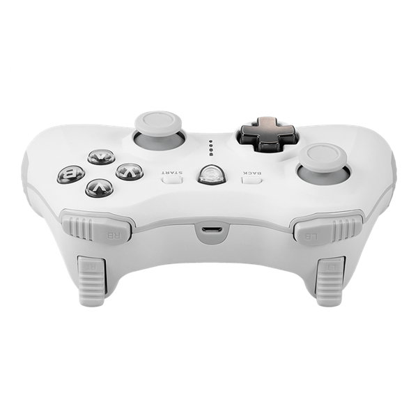 MSI S10-43G0040-EC4 játékvezérlő Fehér USB 2.0 Gamepad Analóg/digitális Android, PC