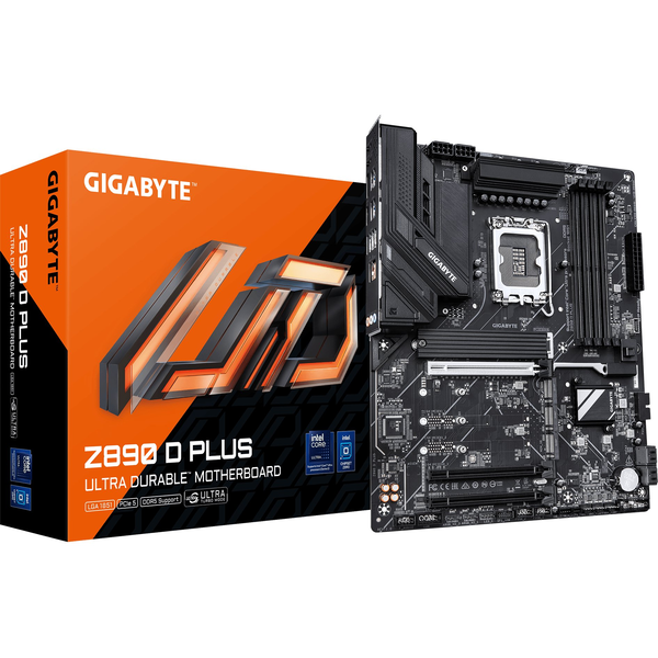 GIGABYTE Z890 D PLUS moederbord Intel Z890 LGA 1851 (Socket V1) ATX