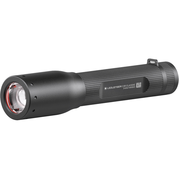 Led Lenser C3R Classic LED Elemlámpa 140 Lumen - Fekete