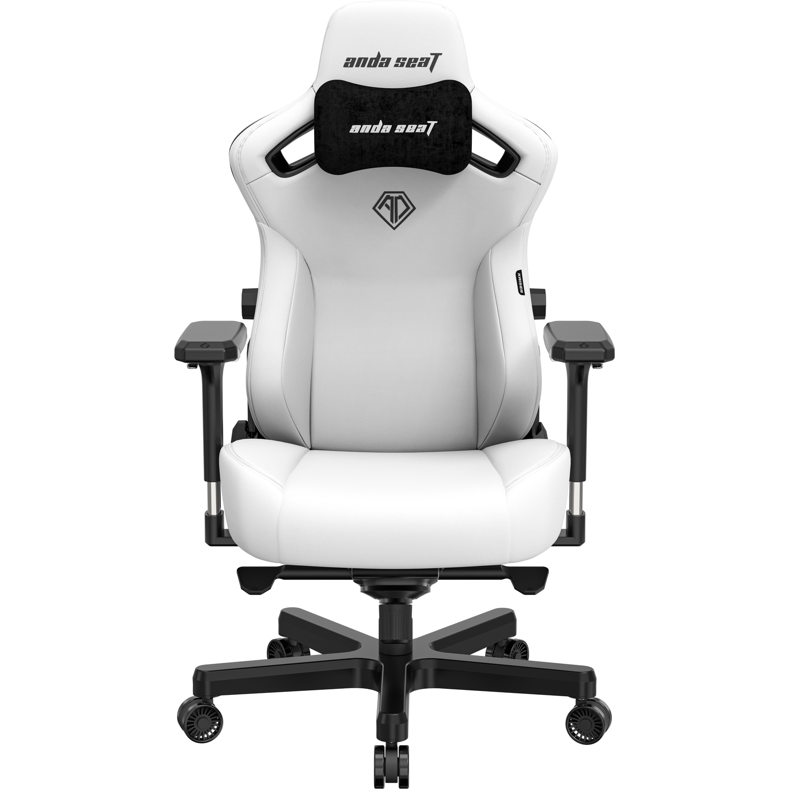 Anda Seat Kaiser Series 3 Premium Gaming Chair - L White (AD12YDC-L-01-W-PV/C)