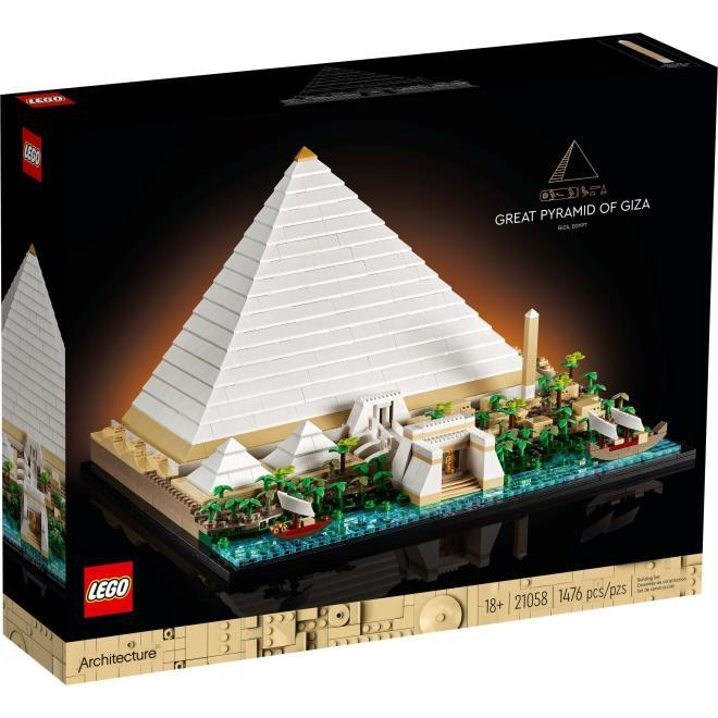 LEGO Architecture - A gízai nagy piramis (21058)