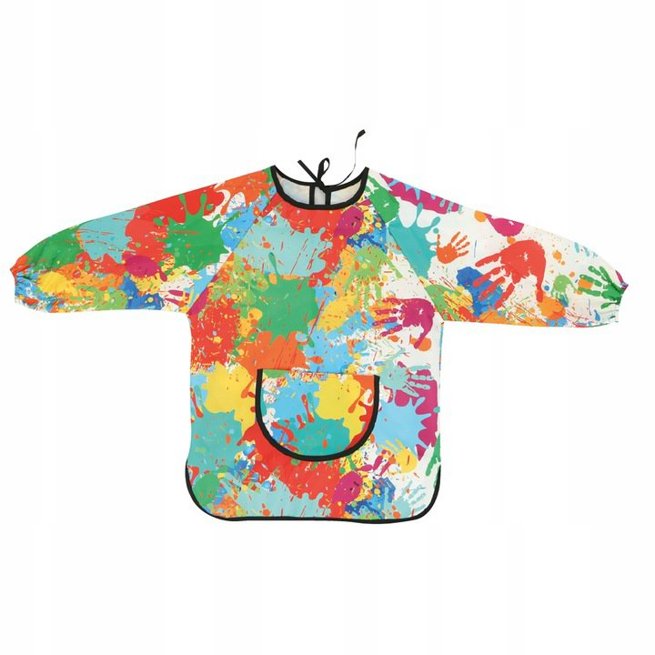 KRUZZEL Gyerek festőköpeny, vízálló, 1-3 éveseknek (5900779957534)