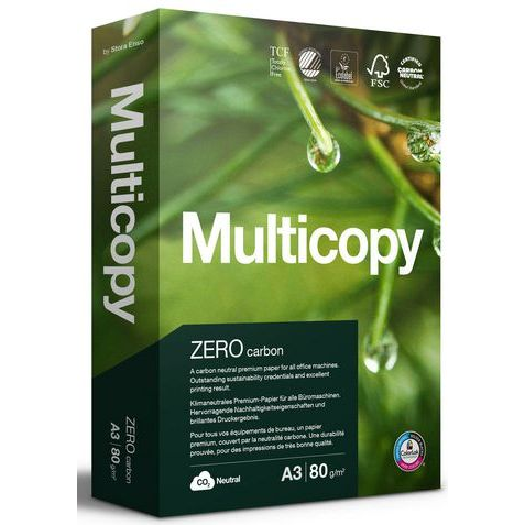 Stora Enso Multicopy Zero A3, 80g/m2 másolópapír (158006) (PA1181)