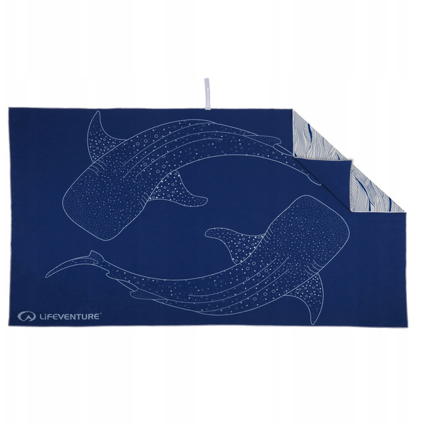 Recycled SoftFibre Trek Towel, Whale Shark, Giant