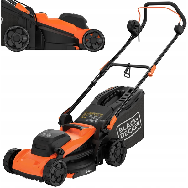 Klucz udarowy Satra Kosiarka przewodowa 1400W BEMWP340 BLACK+DECKER