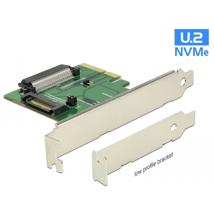 DeLOCK 89672 1x belső U.2 port bővítő PCIe kártya (89672)