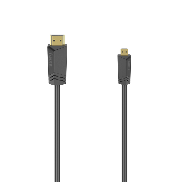 Hama 00205016 Cable Hdmi 1,5 M Hdmi Tipo A (estándar) Hdmi Tipo D (micro) Negro