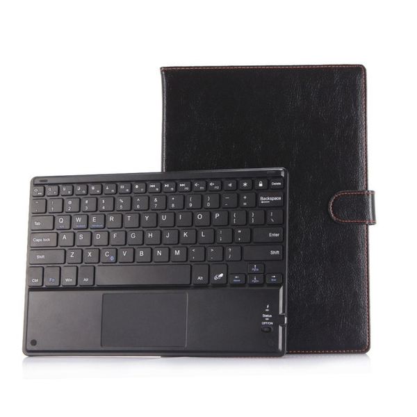 Utángyártott Univerzális tablet tok  billentyűzettel, 9-10.5col tablethez, fekete (104761)