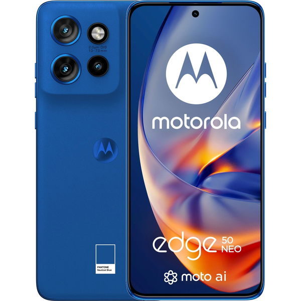 Motorola edge 50 Neo 16,1 см (6.36") Двойна SIM карта Android 14 5G UBS тип C 12 GB 512 GB 4310 mAh Син