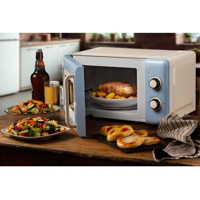 Ariete Vintage 3960 Mikrohullámú Sütő 20L 800W Világoskék (00C396005AR0)