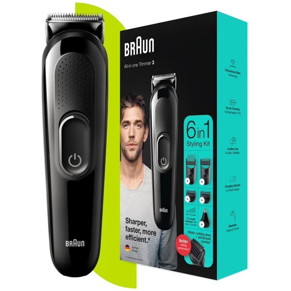 Braun MGK3420 Fekete Nikkel-fémhidrid (NIMH) (10AS490162)