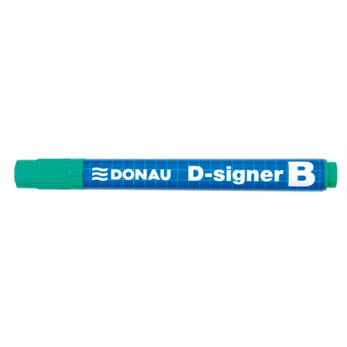 Donau D-signer B 2-4mm Táblamarker - Zöld (7372001-06PL)