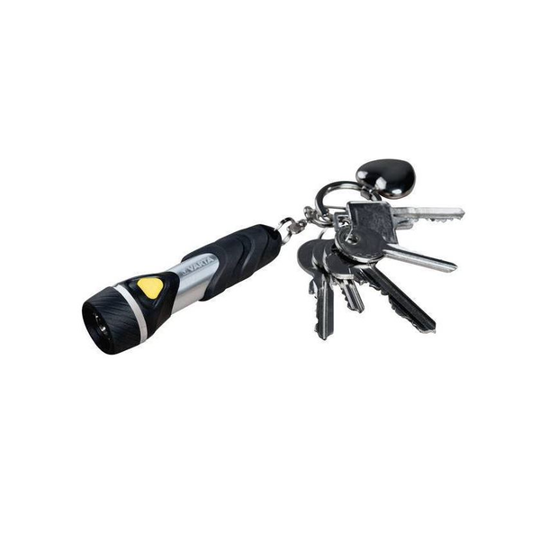 Varta Day Light Key Chain Light Алуминий, Черен Фенерче с ключодържател LED