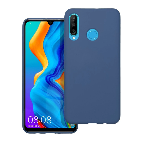 Szilikon tok HUAWEI P30 Lite készülékhez kék