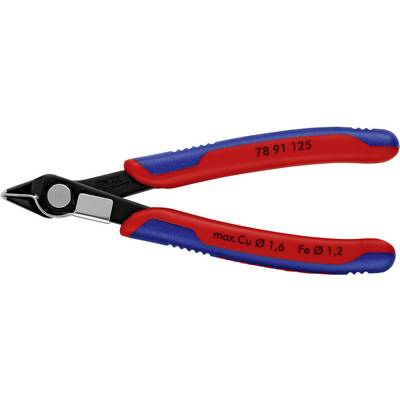 Elektronikai, finommechanikai hegyescsőrű csípőfogó 125 mm Knipex Super-Knips 78 91 125 (78 91 125)