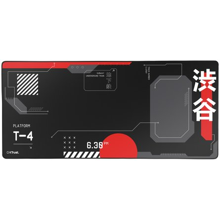 Trust GXT 759 XXL Herná podložka pod myš Čierna, Šedá, Červená, Biela