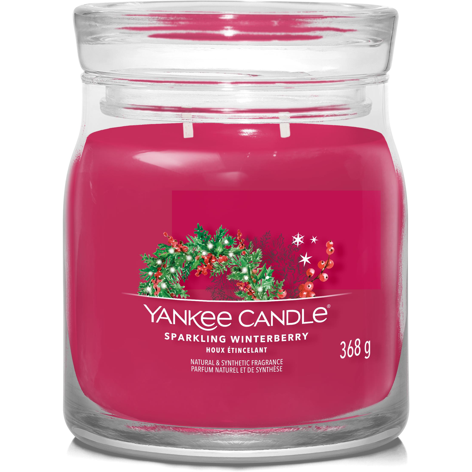 YANKEE CANDLE Signature Sparkling Winterberry - 2 kanóc, 368g (5038581153988)
