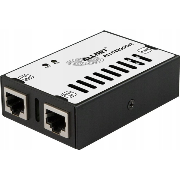 Z ALLNET PoE Injektor Gigabit / PoE & PoE+ & PoE & LT PoE (15,4W/30W/60W/90W) / Metallgehäuse / ALL048900v2