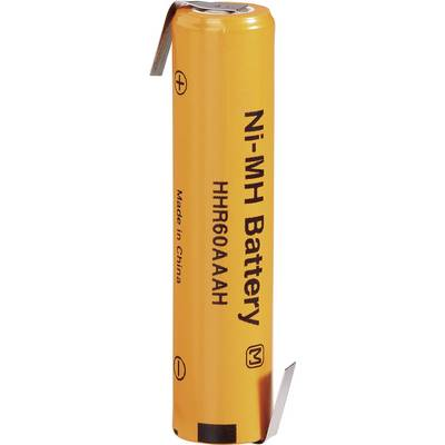 1.2 V 500 mAh (O x Ma) 10.5 mm x 44.5 mm