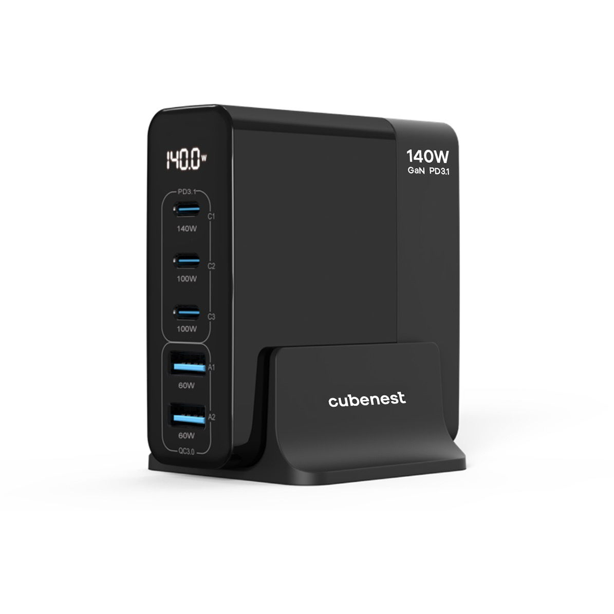 CubeNest S5D0 GaN Adapter 140 W (6974699970743)