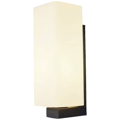 SLV QUADRASS (1003430) LED-es fali lámpa E27 40 W Fekete (1003430)