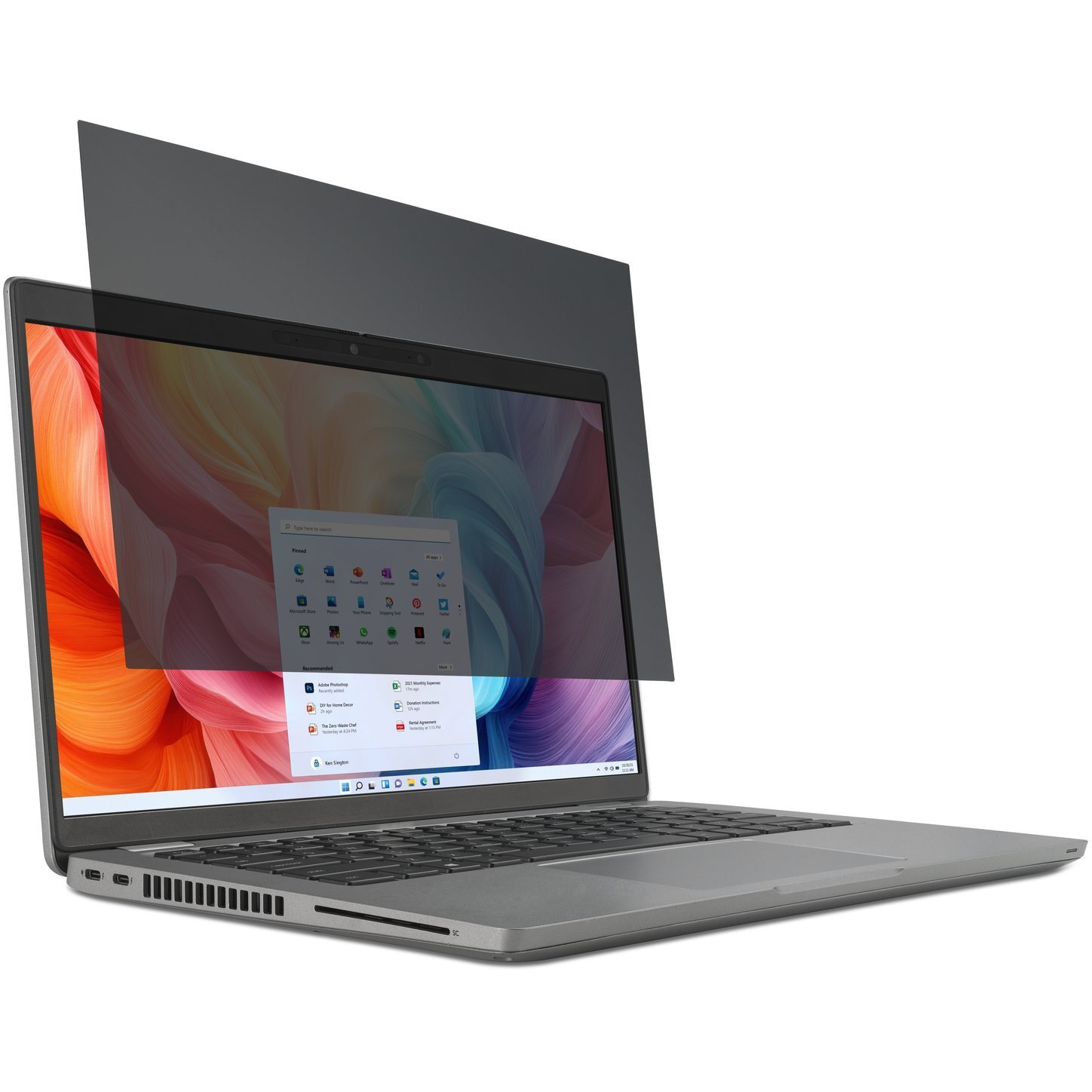 Kensington HC140A1610E betekintésvédelmi szűrő 35,6 cm (14") Laptop Keret nélküli betekintésvédő fólia 2H (High Clarity Privacy Screen)