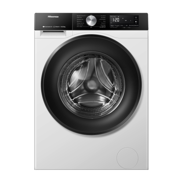 Hisense WD3S1043BW3 fehér, elöltöltős, max.1400ford., 10,5 kg/6 kg, mosó-szárítógép