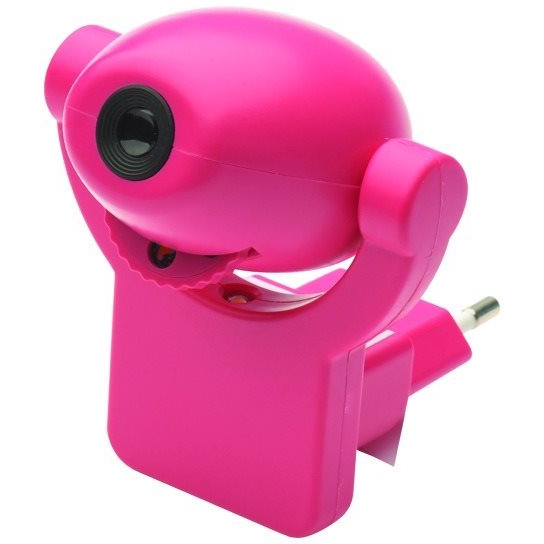 ACA Lighting LED éjszakai fény, konnektorba dugható, mágikus kép, rózsaszín (5208055082780)