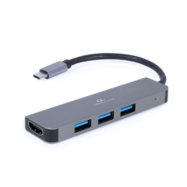 Gembird Multi Usb Type-C adaptér 2 v 1 (USB Hub + Hdmi)
