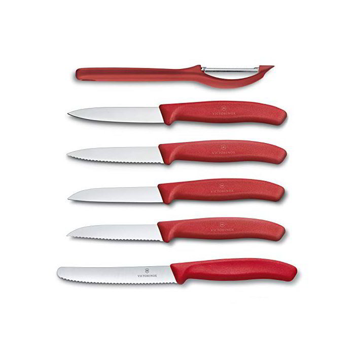 Victorinox Swiss Classic Kés készlet (6db) - Piros (V-6.71 11.6G)