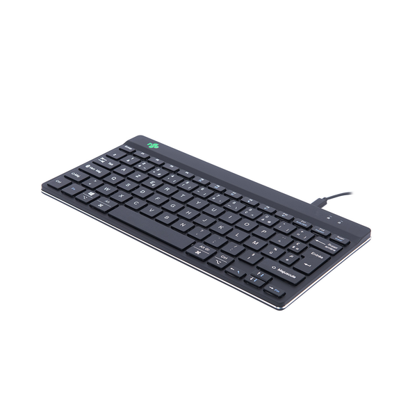 R-Go Tastatur Compact Break FR-Layout                schwarz