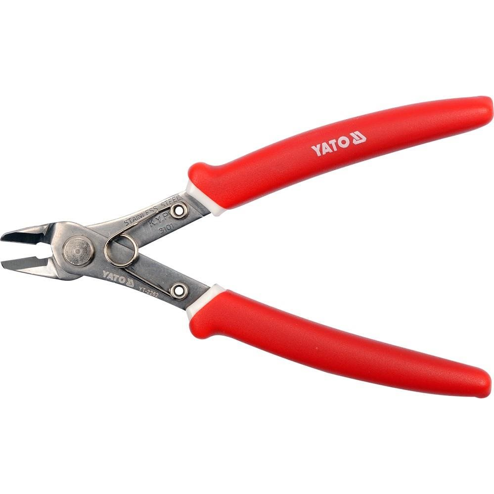 YATO kábelvágó fogó, rozsdamentes acél, 125 mm (5906083922626)