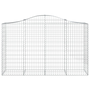 Комплект габионни кошници арка vidaXL, 4 бр, 200 x 50 x 120/140см, Поцинковано желязо, 28.25 Kg