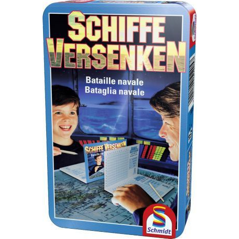 Schmidt Torpedó fémdobozban / Schiffe versenken társasjáték (8847-183) (8847-183)