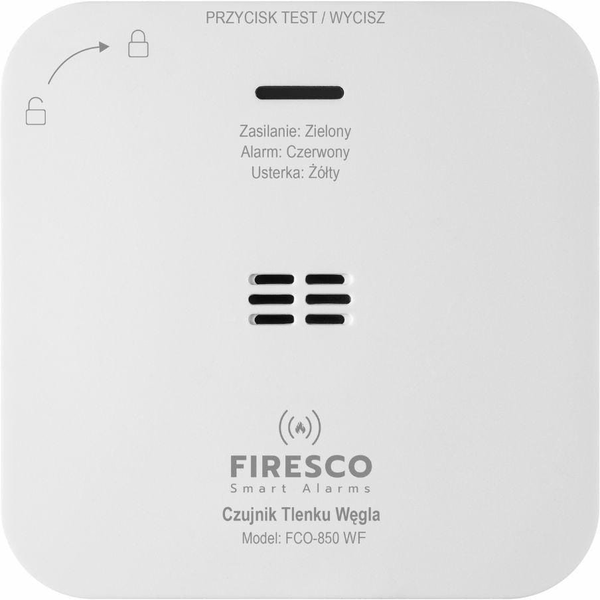 Firesco FCO-850 WF Okos Szén-monoxid érzékelő