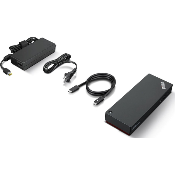 Lenovo ThinkPad Universal Thunderbolt 4 Smart Dock Cablato Nero