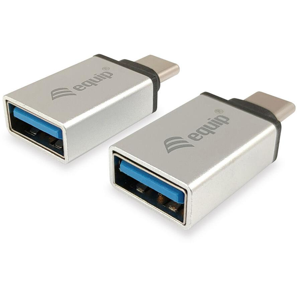 Equip 133473 adaptor mufă cablu USB Type C USB Type A Argint