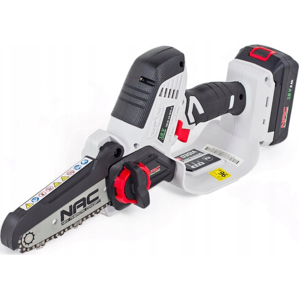 NAC BATTERY CHAINSAW 18V 1x2.0Ah 15.2cm