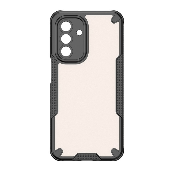 gigapack Defender szilikon telefonvédő (ütésállóság, légpárnás sarok, akril hátlap, kameravédő) FEKETE Samsung Galaxy A26 5G (SM-A266) 