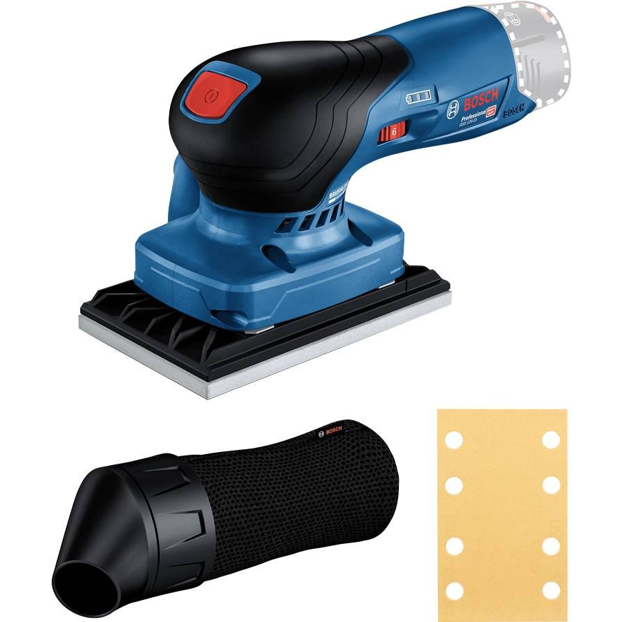 Bosch GSS 12V-13 PROFESSIONAL Excentercsiszoló 1000 RPM 2000 OPM Fekete, Kék, Vörös (06019L0000)