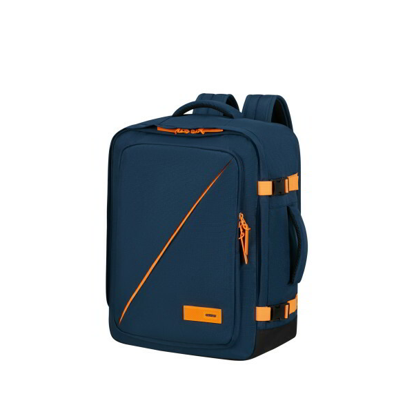 American Tourister Take2Cabin M Gurulós Hátizsák - Kék / Narancs (149175-A677)