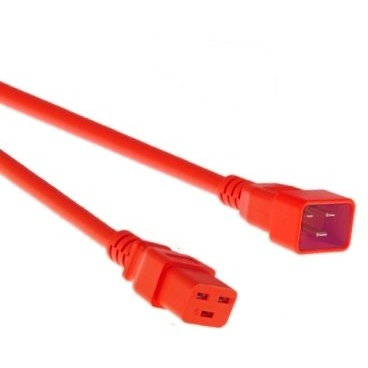 Kabel zasilający Mercodan Str�mkabel R�d C20-C19