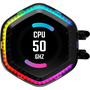 Cooler Master MasterLiquid 360 ION ARGB CPU Vízhűtés - Fekete