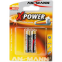 Алкални батерии Ansmann Xpower AAA, R3, блистер 2 броя