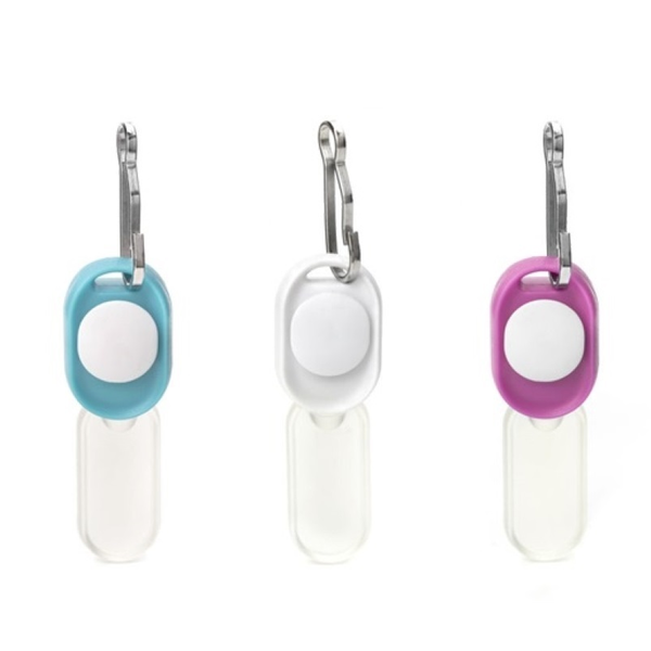 Kikkerland cipzáros kulcstartós lámpa